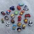 thumbnail image 3 of 100pcs Random Different PVC Shoe Charms for Wristband Bracelet Shoe Decoration Party Gift, 3 of 8