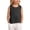 a-Black217, variant on FINALGANG Girls Kids Casual Solid Color Sleeveless Tank Top Crewneck Lightweight Linen Loose Fit Top For Summer Daily Wear Light Pink 5-6 Years