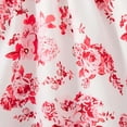 thumbnail image 5 of Kiijoy Girls Hearts Print Long Sleeve Dress Casual Ruffle A Line Midi Dress, Sizes 2-8, 5 of 7