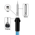 thumbnail image 2 of 936 Soldering Iron Sleeve Kit Replacement of Broken Parts for Electronic Enthusiasts Professionals Corrosion Resistance, 2 of 5
