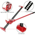 thumbnail image 3 of 3.5 Ton (7000 lb) Capacity Car Jack – 60" Ratchet Off-Road Multi-Purpose Farm Jack for Cars, Trucks, ATVs, SUVs, and More – Flat Head Design, 3 of 6