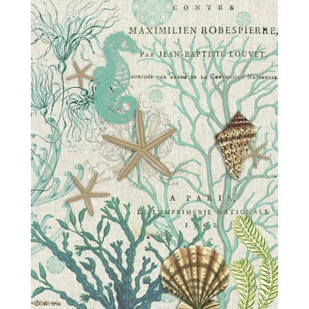 Portfolio Canvas Decor Coastal Collage I by Corinne Haig Graphic Art on Wrapped Canvas (Set of 2)