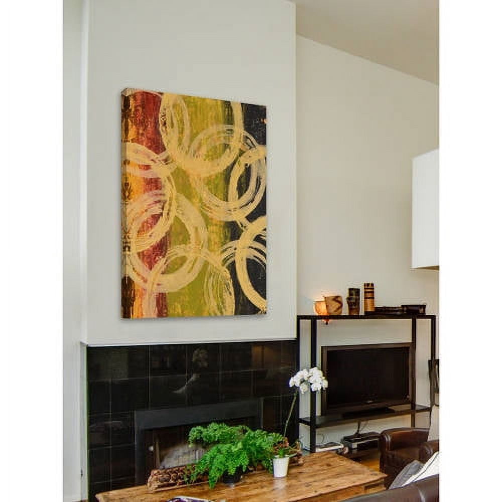 Marmont Hill "Rings of Engagement I" Painting Print on Wrapped Canvas
