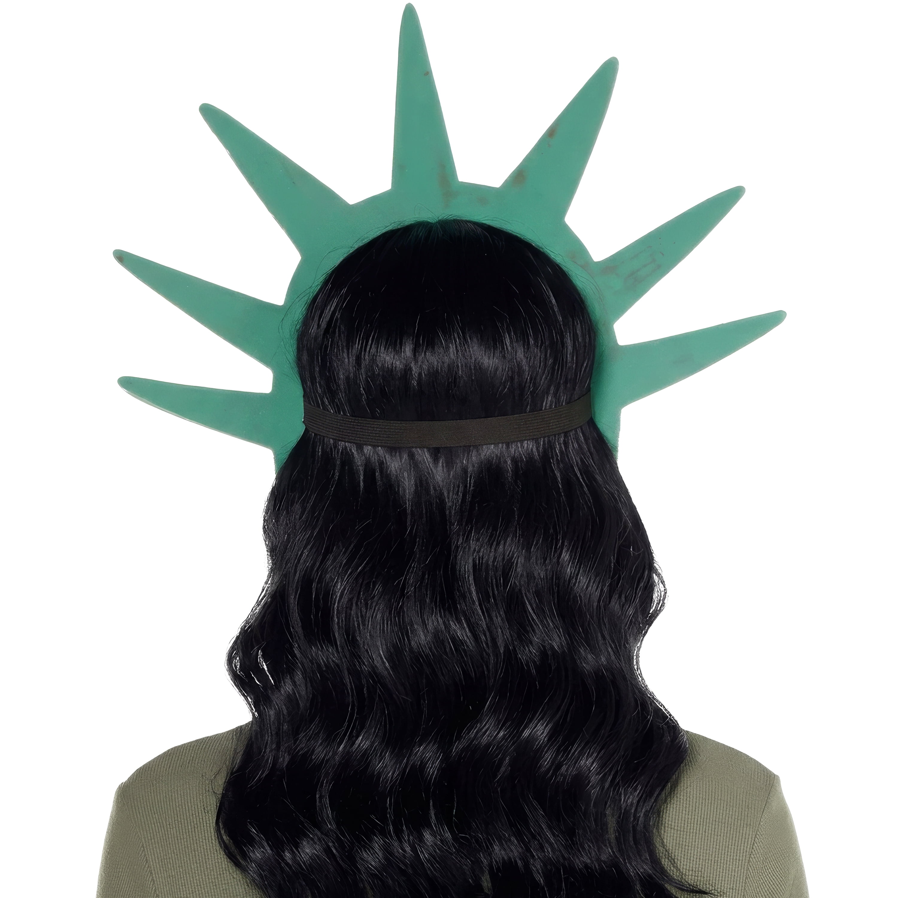 Lady Liberty Adult Half Mask Halloween Accessory for Adults, by Inspirit Designs
