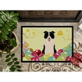thumbnail image 3 of Carolines Treasures BB6118JMAT 24 x 36 in. Easter Eggs Border Collie Black White Indoor or Outdoor Mat, 3 of 4
