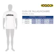 thumbnail image 5 of Playera Entrenamiento Caballero adidas In7959 Textil Bco, 5 of 5