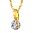 thumbnail image 2 of Pendentifs Moussainit Certifiés pour Femme Doré Pendentif de Mariée, 2 of 4