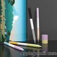thumbnail image 2 of Étui à Crayons en Silicone pour iPad Tablette, Stylet Tactile, Housse Colorée Résistante aux Rayures pour Apple Pencil 1re Ou 2e Génération Crayon 2 Violet, 2 of 6