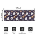 thumbnail image 5 of Dark Halloween Pattern Door Rugs,Washable Non Slip Door Mats Indoor,Decorative Door Mats,Entry Mat Indoor for Entrance,Bedroom,Kitchen,Bathroom,16"x47", 5 of 6