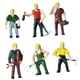 thumbnail image 1 of 6 figuras en miniatura a escala 1:87, figuras de trabajadores para diorama, decoración, figuras de simulación en miniatura pintadas a mano, diminutas, 1 of 9