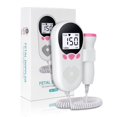 thumbnail image 1 of Aicare-Monitor de ritmo cardíaco Fetal Doppler para bebé, Detector de latido del embarazo, medidor de pulso con retroiluminación LCD, estetoscopio sin radiación, 1 of 4