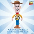thumbnail image 7 of DISNEY TOY STORY: Woody Plush Figurine Squeaker Pet Toy-9in, 7 of 7