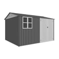 thumbnail image 2 of Unique Choice 8 x 10 FT Metal Outdoor Storage Shed with Window for Backyard and Patio, Metal Shed for Tool, Bike and Garden Storage, 2 of 7