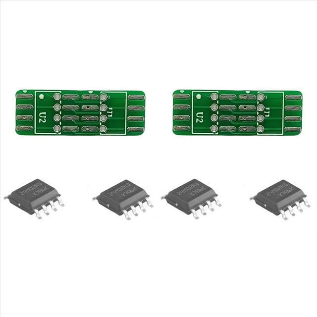 2X Chip de Expansión (4M) 2x2M + Placa de Expansión para Accesorios de Expansión de Intercomunicador UVK5 UVK6
