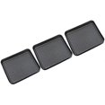 thumbnail image 4 of Set Of 3 Shoe Racks, Shoe Drip Tray Made Of Plastic, Small Shoe Mat, Drip Mat, Shelf, Shoe Tray, Shoe Tub, Drip Tray, 35x27x3 Cm, 4 of 4