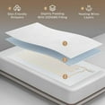 thumbnail image 4 of Twin Size Electric Heated Mattress Pad - Bed Warmer with Memory & Preheat Functions, 12 Heat Settings Single Control for 1-12 Hours Auto Off, Lighted Button, 4 of 6