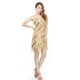 thumbnail image 4 of Sonducket Vestido de baile latino de salón para mujer, vestido de baile latino de salón de Tango con flecos y flecos, ropa para el escenario Vestidos, 4 of 6