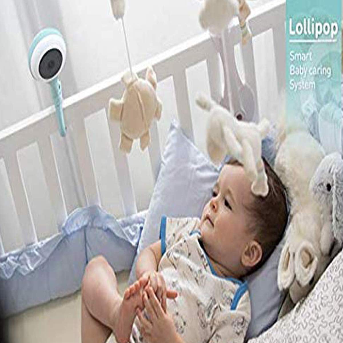 Lollipop Smart Baby Monitor HD WiFi & Wall Mount