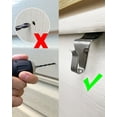 thumbnail image 5 of NACETURE Vinyl Siding Hooks for Hanging (10 Pack) - No Damage on Your Vinyl siding wall, 5 of 7
