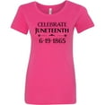 thumbnail image 3 of Inktastic Celebrate Juneteenth Women's T-Shirt, 3 of 5
