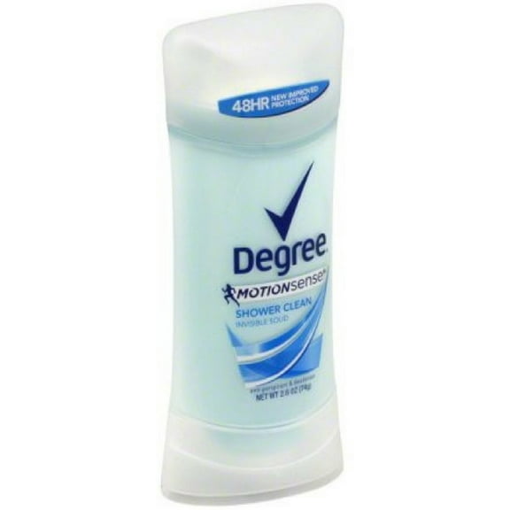 Degree Women Antiperspirant Deodorant Stick Shower Clean 2.6 oz (Pack of 2)