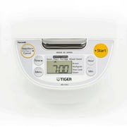 Tiger 5.5-Cup Electric Rice Cooker, Auto Warmer, Programmable
