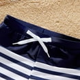 thumbnail image 6 of PatPat Boys Swim Trunks Family Matching Set Stripe Colorblock Spliced Board Shorts Mommy and Me Bathing Suits, 6 of 13
