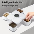 thumbnail image 1 of Creative Smart Storage Box, Inductive Switch And Manual Switch, Four-palace Grid Design, Anti-odor, 0.3 Seconds Induction Open, Anti-pinch Hand Design, Convenient, 1 of 11
