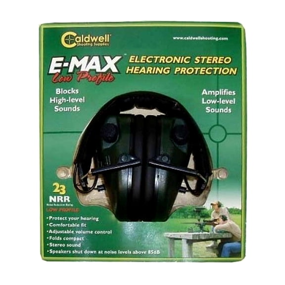 Caldwell E-Max Electronic Hearing Protection Low Profile