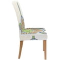 thumbnail image 3 of ZHANZZK Abstract Turtle in Style Stretch Chair Cover Protector Seat Slipcover for Dining Room Hotel Wedding Party Set of 6, 3 of 6
