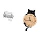 thumbnail image 5 of Ideas de regalo de decoración de pared atemporales para habitaciones infantiles y oficinas. Reloj colgante ligero y fácil de leer para dormitorio y ho, 5 of 8