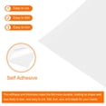 thumbnail image 4 of Uxcell Adhesive Felt Fabric Felt Sheets 45cmx100cm Peel and Stick White for DIY 1 Pcs, 4 of 7