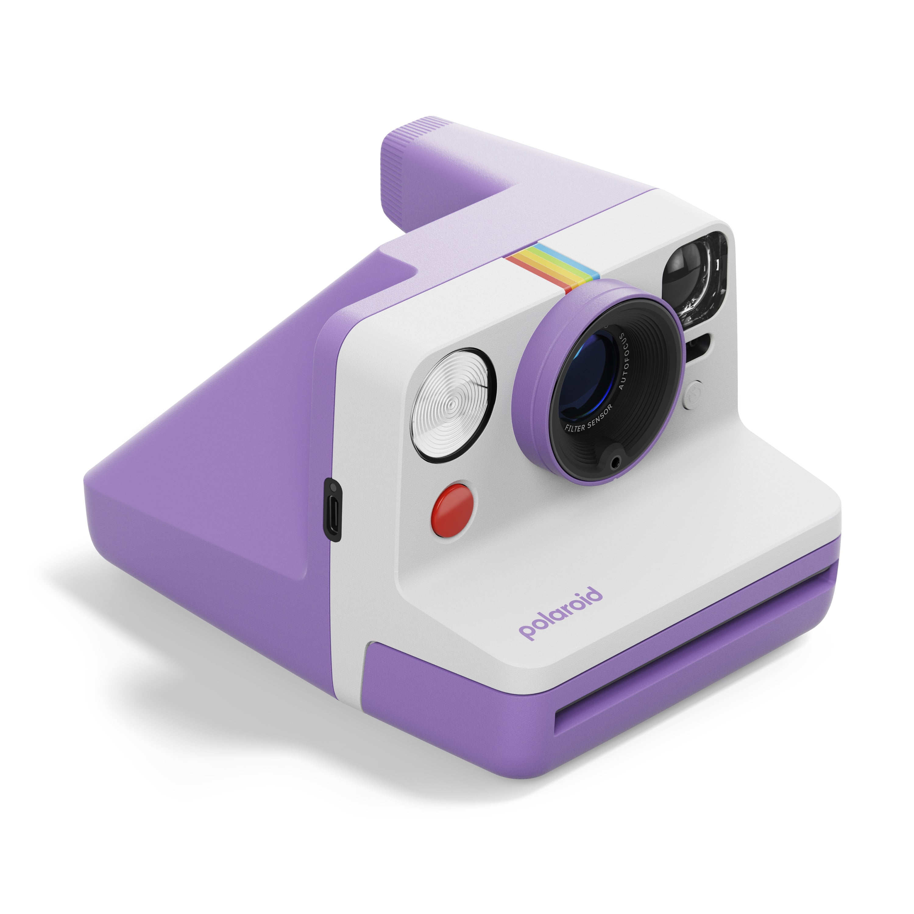 Polaroid Now Génération 3 Violet appareil photo instantané + Pack Film Couleur (8 Photos)