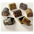 thumbnail image 3 of Set of 7 Handcrafted Multicolor Treasure Chest Mini Wooden Box Beads Jewelry Box, 3 of 7