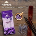 thumbnail image 5 of Shubhkart Nirmal Lavender Incense Sticks - Pack of 2 Incense, 200 Sticks Premium Lavender Fragnance | Aromatherapy Incense for Air Purifier, Mind & Spirit, Calmness, 5 of 6