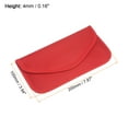 thumbnail image 2 of Faraday Bag, 2Pcs RFID Signal Blocking Pouch Wallet 7.87 Inch Anti-Tracking Anti-Spying, Red, 2 of 5