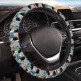 thumbnail image 6 of KLL Car Steering Wheel Cover, Universal 15 inch, Soft Elastic and Comfortable,Car Accessories Decorations-Different Cats, 6 of 7
