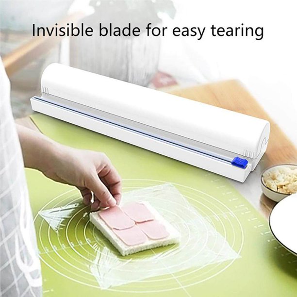 fastboy Cling Film Dispenser Professional Storage Container Manual Slicing Machine Food Wrap