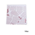 thumbnail image 1 of GROWTH TANK 100 Pieces Burger Bag Oilproof Small Paper Bags for Chocolate Cookies Donuts D, 1 of 9