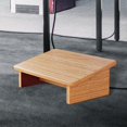 thumbnail image 1 of de reposapiés inclinado debajo del escritorio mejora la postura, reposapiés ergonómico, taburete de pie para baño, sala de estar, trabajador Madera Soledad Reposapiés debajo del escritorio, 1 of 4