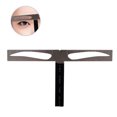 thumbnail image 4 of Miangastore Professional Eyebrow Stencil Ruler Reusable Three-point Balance Positioning Kit Eyebrow Caliper for Eyebrows Measuring (One-Word Eyebrow Positioning Ruler), 4 of 8