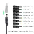 thumbnail image 4 of USB to DC Power Cable USB to 8PCS DC- Jack Charging Adapter Cord DC5V to 12V 9V Led Display for Router Mini Fan Speaker, 4 of 11