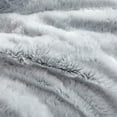 thumbnail image 3 of Byourbed Peak of Cozy Coma Inducer Chevron Frosted Grey Oversize Comforter Set King 3 Piece, 3 of 3