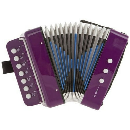D’Luca Child Button Accordion Purple