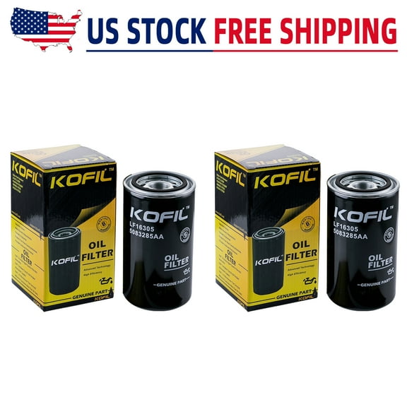 For 1989-2020 DODGE RAM CUMMINS 5.9L 6.7L DIESEL ENGINE OIL FILTER 5083285AA