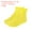 Yellow, variant on Unique Bargains 26x19.5cm Silicone Reusable Foldable Overshoes Rain Galoshes Waterproof shoes cover, Yellow