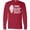 Red, variant on Inktastic I Make Ice Cream Disappear What's Your Power Long Sleeve T-Shirt