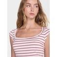 thumbnail image 4 of No Boundaries Cloud Core Scoop Neck Sleep Tee, Women's XXS-3X, 4 of 5