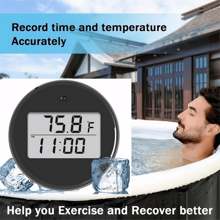Floating Thermometers for Ice Bath Portable Bath Thermometers Floating Thermometers Digital Water Thermometers