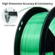thumbnail image 2 of Filamento para impresora 3D ZIRO Silky PLA de 1,75 mm, color verde navideño, 2 of 7